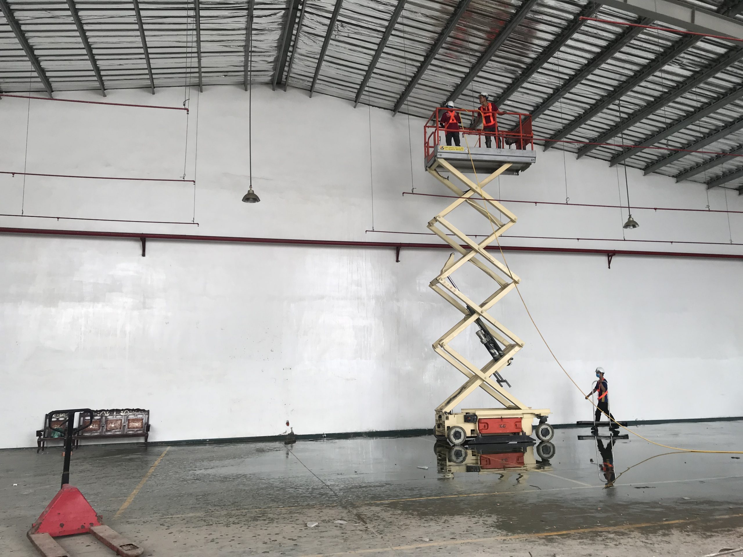 Dịch vụ rửa nhà xưởng