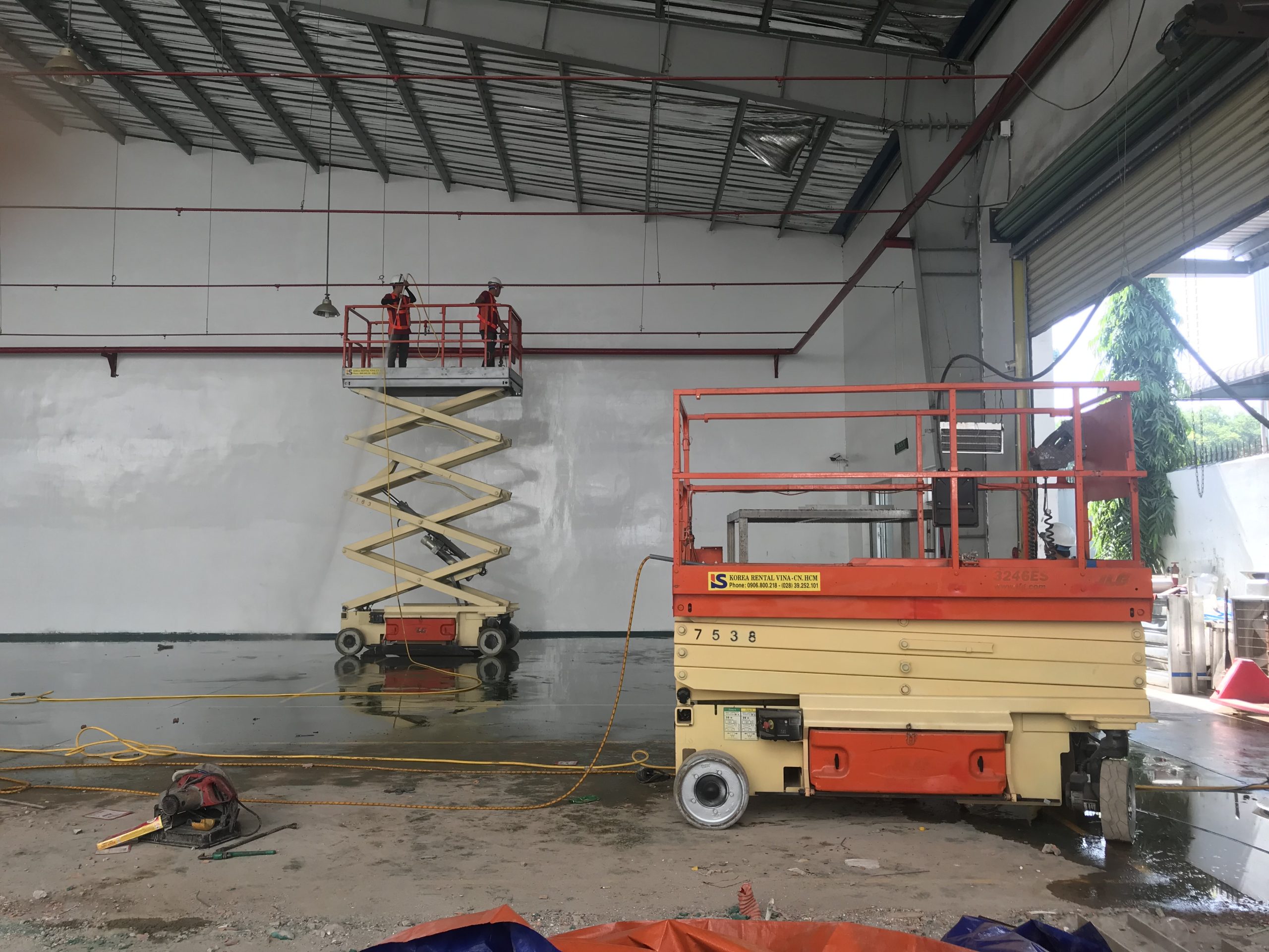 Dịch vụ rửa nhà xưởng Bình Dương