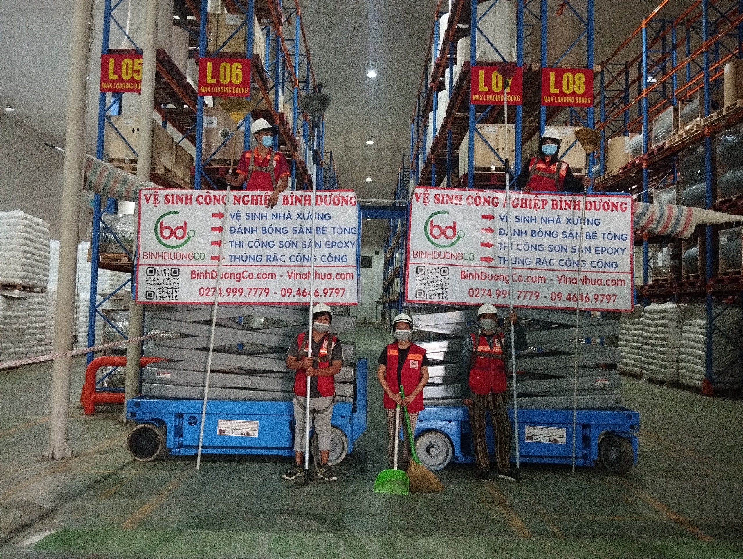 Vệ sinh nhà xưởng Thuận An