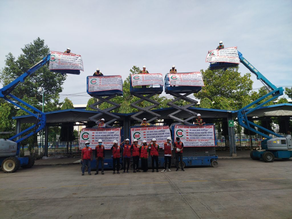 quét mạng nhện nhà xưởng